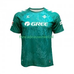 Real Betis Wedstrijdshirt met Korting Sustainability Thuis Heren 2024-25 Korte Mouw
