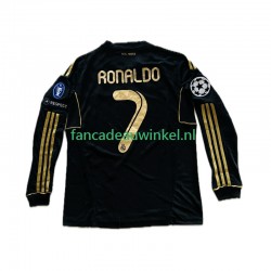 Real Madrid Wedstrijdshirt met Korting Cristiano Ronaldo 7 -2012 Uit Heren 2011 Lange Mouw