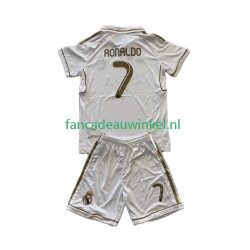 Real Madrid Wedstrijdshirt met Korting Cristiano Ronaldo 7 2012 Retro Thuis Kind 2011 Korte Mouw