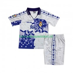 Real Madrid Wedstrijdshirt met Korting 1996 1997 Retro 3rd Kind Korte Mouw