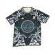 Real Madrid Wedstrijdshirt met Korting Versace Edition Thuis Zwart Heren 2024-25 Korte Mouw