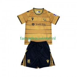 Real Sociedad Wedstrijdshirt met Korting Uit Kind 2024-25 Korte Mouw