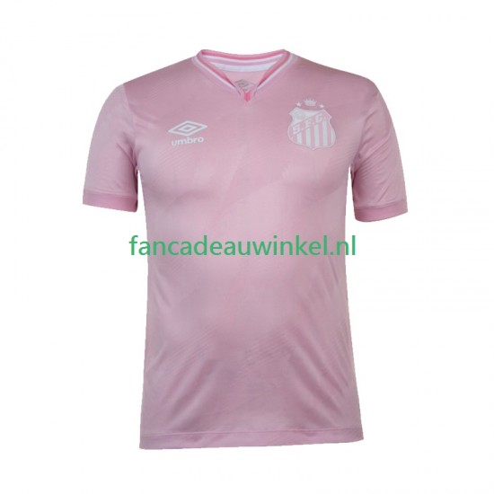 Wedstrijdshirt met Korting Santos October Thuis Heren 2024-25 Korte Mouw