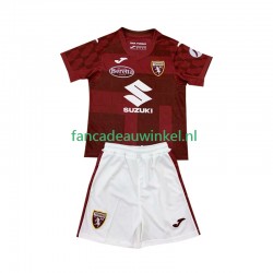Wedstrijdshirt met Korting Torino Thuis Kind 2024-25 Korte Mouw Wedstrijdshirt met Korting Torino Thuis Kind 2024-25 Korte Mouw