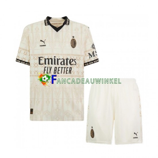 AC Milan Wedstrijdshirt met Korting Vierde Kind 2023-24 Korte Mouw