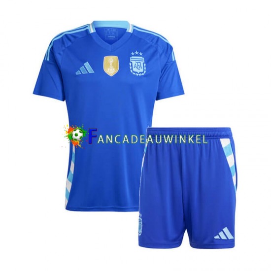 Argentinië Wedstrijdshirt met Korting Uit Kind Copa America 2024 Korte Mouw