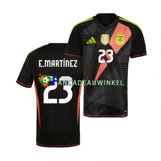 Argentinië Wedstrijdshirt met Korting Emiliano Martinez 23 Keepersshirt Thuis Heren Copa America 2024 Korte Mouw