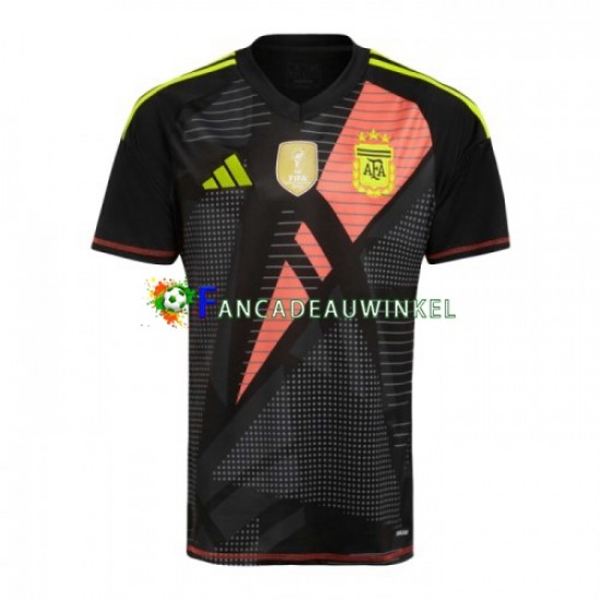 Argentinië Wedstrijdshirt met Korting Keepersshirt Thuis Heren Copa America 2024 Korte Mouw