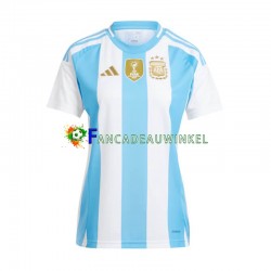 Argentinië Wedstrijdshirt met Korting Thuis Dames Copa America 2024 Korte Mouw