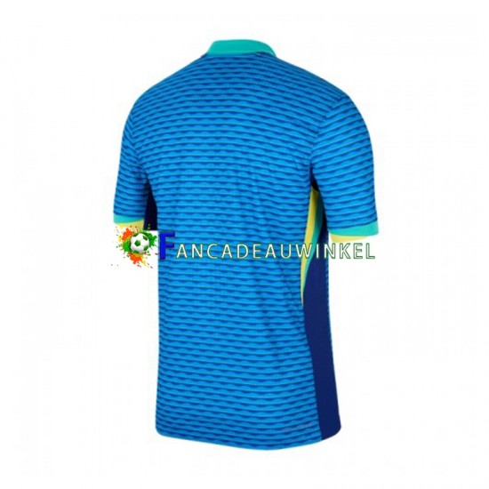 Brazilië Wedstrijdshirt met Korting Uit Heren Copa America 2024 Korte Mouw