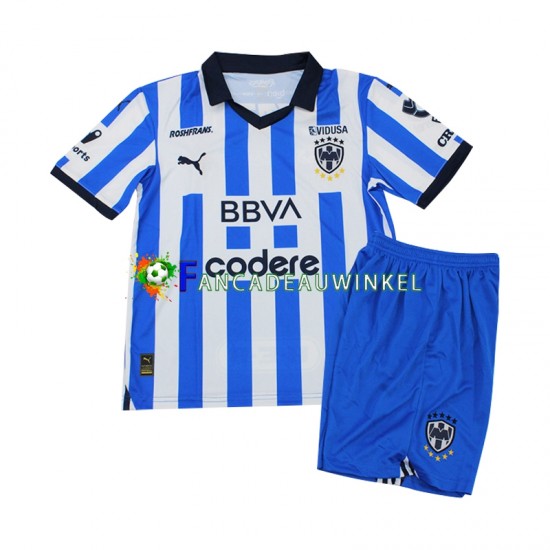 CF Monterrey Wedstrijdshirt met Korting Thuis Kind 2023-24 Korte Mouw