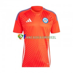 Chili Wedstrijdshirt met Korting Thuis Heren Copa America 2024 Korte Mouw