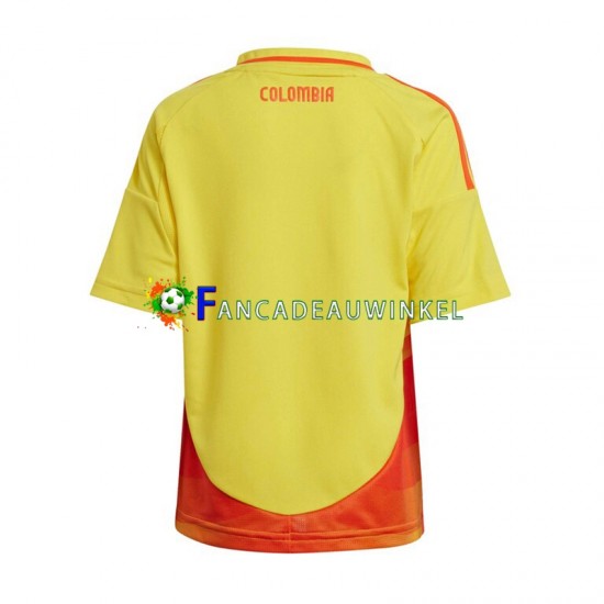 Colombia Wedstrijdshirt met Korting Thuis Heren Copa America 2024 Korte Mouw