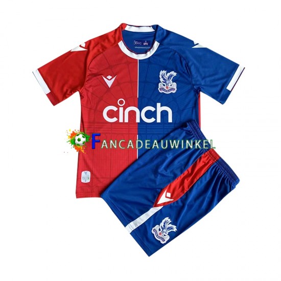 Crystal Palace Wedstrijdshirt met Korting Thuis Kind 2023-24 Korte Mouw