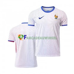 Frankrijk Wedstrijdshirt met Korting Uit Heren EK 2024 Korte Mouw