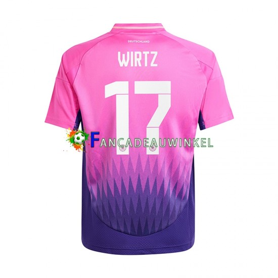 Duitsland Wedstrijdshirt met Korting Florian Wirtz 17 Uit Heren EK 2024 Korte Mouw