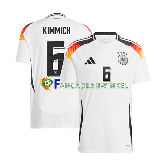 Duitsland Wedstrijdshirt met Korting Joshua Kimmich 6 Thuis Heren EK 2024 Korte Mouw