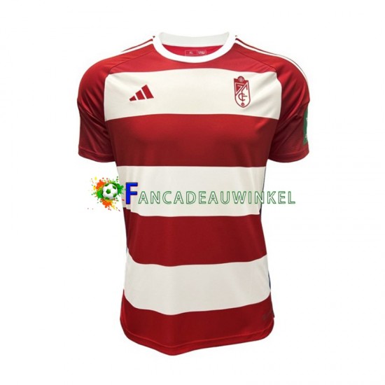 Granada Wedstrijdshirt met Korting Thuis Heren 2023-24 Korte Mouw