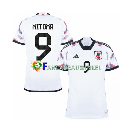 Japan Wedstrijdshirt met Korting MITOMA 9 Uit Heren WK 2022 Korte Mouw