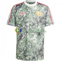 Manchester United Wedstrijdshirt met Korting Stone Roses Thuis Heren 2023-24 Korte Mouw