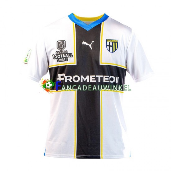 Parma Wedstrijdshirt met Korting Thuis Heren 2023-24 Korte Mouw