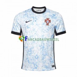 Portugal Wedstrijdshirt met Korting Uit Heren EK 2024 Korte Mouw