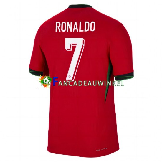 Portugal Wedstrijdshirt met Korting Cristiano Ronaldo 7 Thuis Heren EK 2024 Korte Mouw