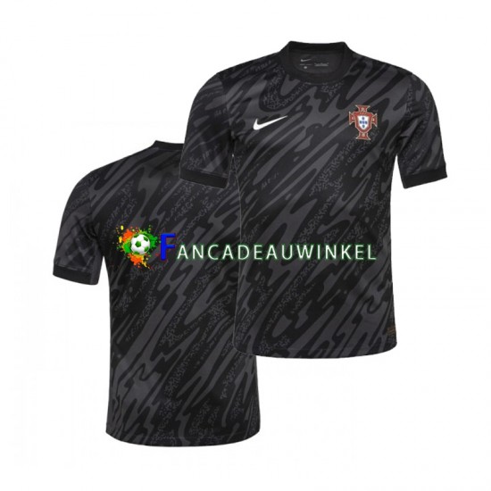 Portugal Wedstrijdshirt met Korting Keepersshirt Uit Heren EK 2024 Korte Mouw