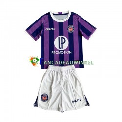 Toulouse FC Wedstrijdshirt met Korting Uit Kind 2023-24 Korte Mouw