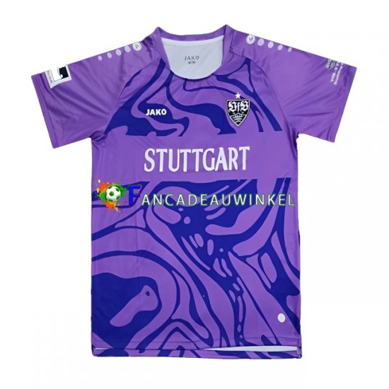 VfB Stuttgart Wedstrijdshirt met Korting Special Keepersshirt Thuis Heren 2023-24 Korte Mouw