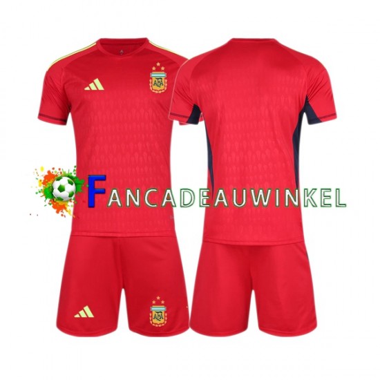 Argentinië Wedstrijdshirt met Korting Keepersshirt Uit Kind WK 2022 Korte Mouw