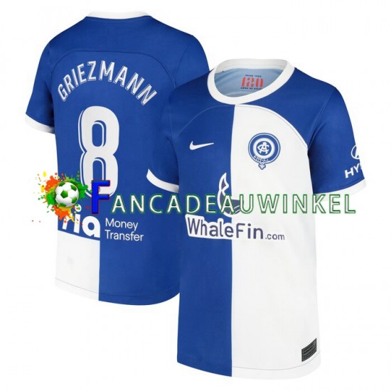 Atlético Madrid Wedstrijdshirt met Korting Griezmann 8 120 Anniversary Thuis Heren 2022-23 Korte Mouw