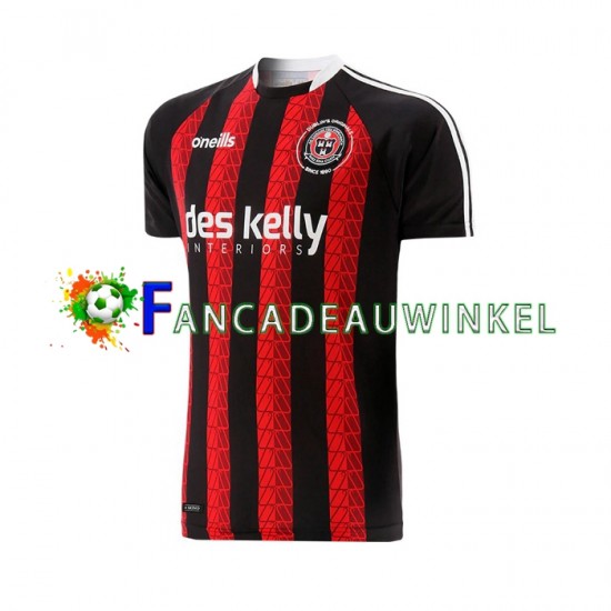 Wedstrijdshirt met Korting Bohemian Thuis Heren 2023 Korte Mouw