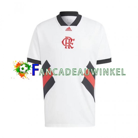 CR Flamengo Wedstrijdshirt met Korting Icon Retro Thuis Heren 2022-23 Korte Mouw