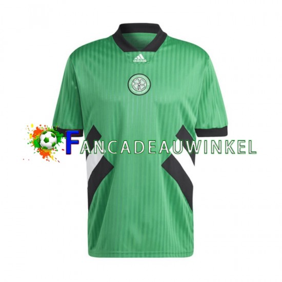 Celtic Wedstrijdshirt met Korting Icon Retro Thuis Heren 2022-23 Korte Mouw