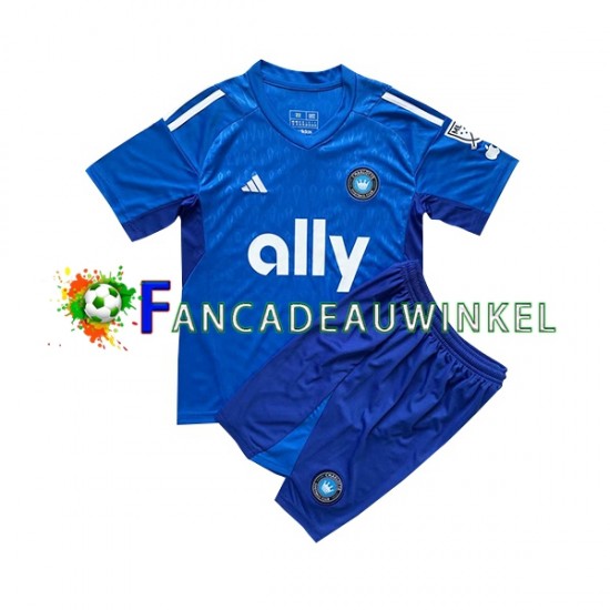 Charlotte FC Wedstrijdshirt met Korting Keepersshirt Uit Kind 2023 Korte Mouw