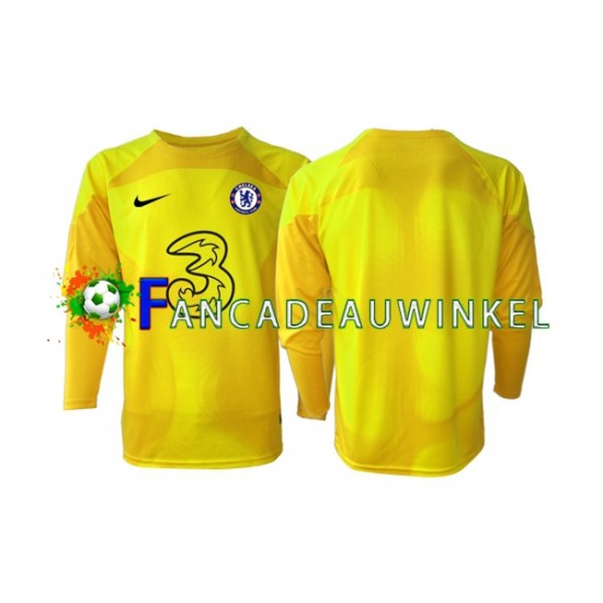 Chelsea Wedstrijdshirt met Korting Keepersshirt Uit Heren 2022-23 Lange Mouw