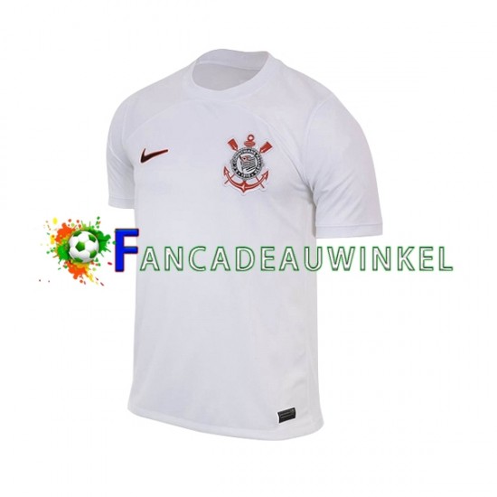 Corinthians Wedstrijdshirt met Korting Thuis Heren 2023 Korte Mouw