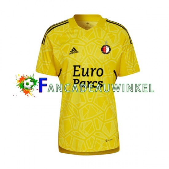 Feyenoord Rotterdam Wedstrijdshirt met Korting Keepersshirt 3rd Heren 2022-23 Korte Mouw