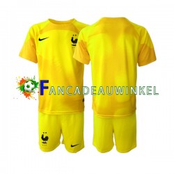 Frankrijk Wedstrijdshirt met Korting Keepersshirt 3rd Kind WK 2022 Korte Mouw