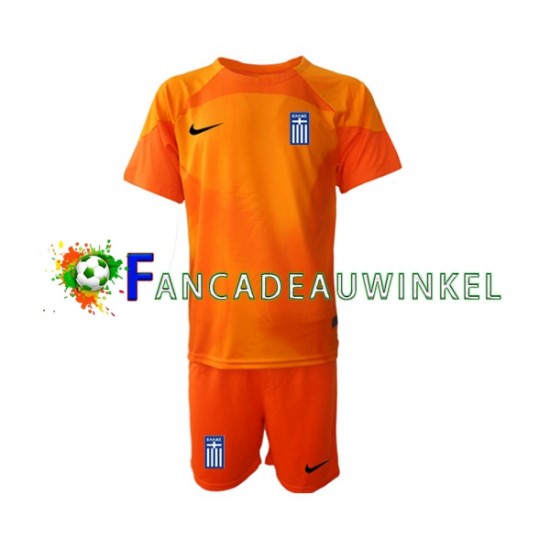 Griekenland Wedstrijdshirt met Korting Keepersshirt 3rd Kind 2022-23 Korte Mouw