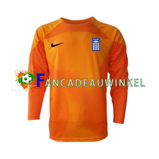 Griekenland Wedstrijdshirt met Korting Keepersshirt 3rd Heren 2022-23 Lange Mouw