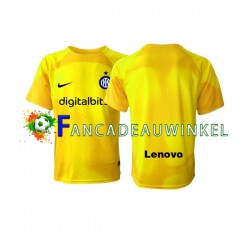Inter Milan Wedstrijdshirt met Korting Keepersshirt Uit Heren 2022-23 Korte Mouw