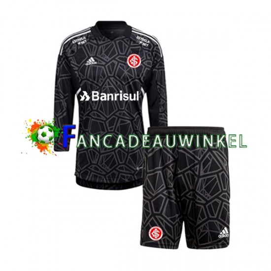 Internacional Wedstrijdshirt met Korting Keepersshirt Thuis Kind 2022-23 Lange Mouw