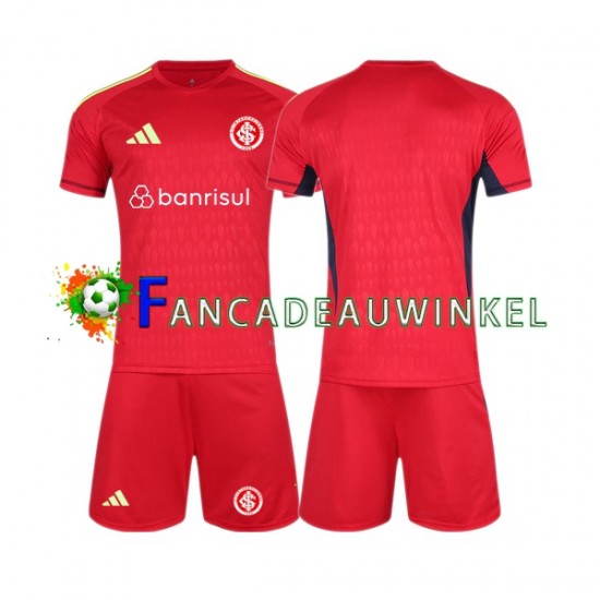 Internacional Wedstrijdshirt met Korting Keepersshirt Thuis Kind 2023-24 Korte Mouw