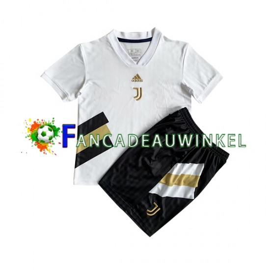 Juventus Wedstrijdshirt met Korting Icon Retro Thuis Kind 2022-23 Korte Mouw