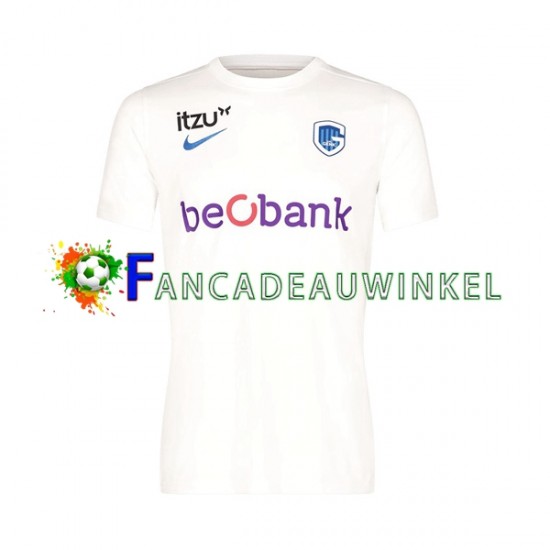 KRC Genk Wedstrijdshirt met Korting Uit Heren 2022-23 Korte Mouw