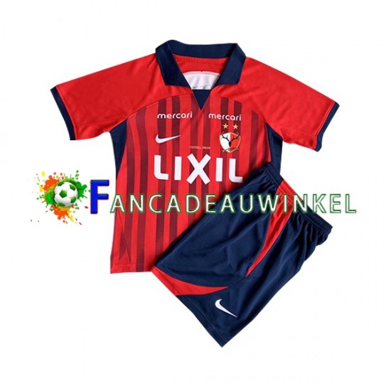 Kashima Antlers Wedstrijdshirt met Korting Thuis Kind 2023 Korte Mouw