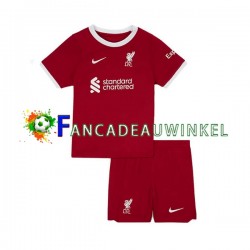Liverpool Wedstrijdshirt met Korting Thuis Kind 2023-24 Korte Mouw