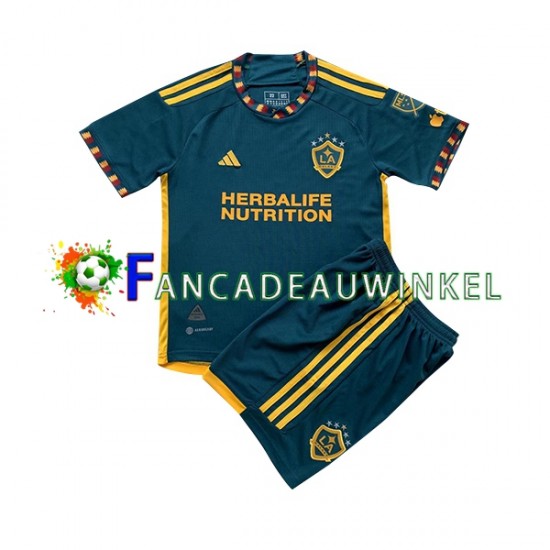 Los Angeles Galaxy Wedstrijdshirt met Korting Uit Kind 2023-24 Korte Mouw